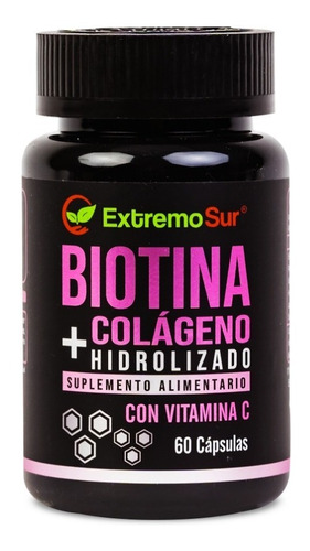 Extremo Sur - Biotina + Colágeno Hidrolizado 60 Comprimidos