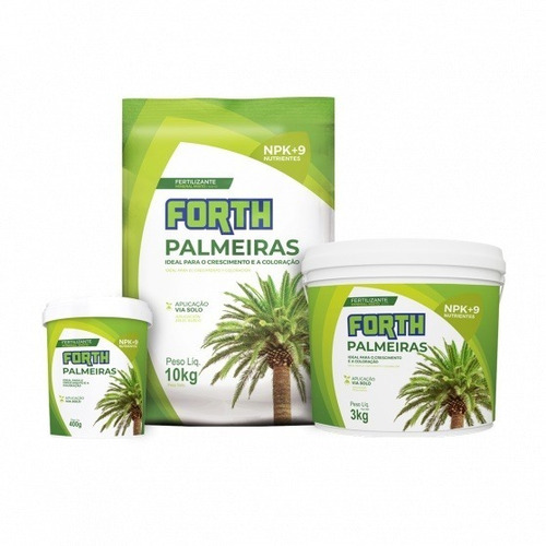 Imagem 3 de 5 de Fertilizantes Forth Para Palmeiras 400g