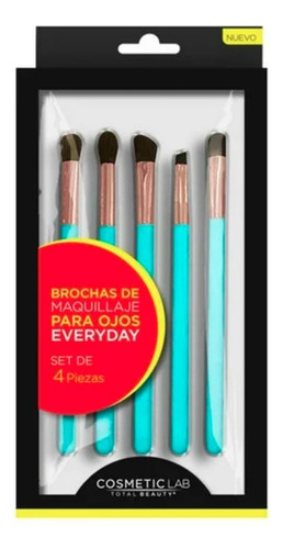 5 Pcs Brochas De Maquillaje Set De Brochas Para Maquillaje