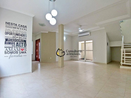 Casa Com 3 Dormitórios À Venda, 260 M² Por R$ 760.000,00 - Condomínio Campos Do Conde 1 - Paulínia/sp - Ca0542