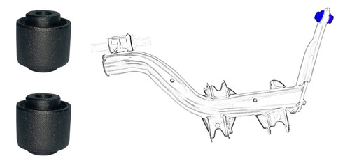 Bujes De Brazo De Control Honda Crv 2003 , 2004 2 Pzas