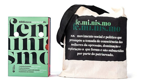 Box Biblioteca Essencial Do Feminismo (acompanha Ecobag)