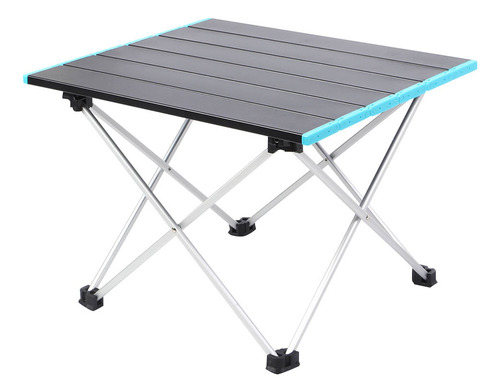 Mesa De Camping Plegable Pequeña, Mesa De Playa Portátil Par
