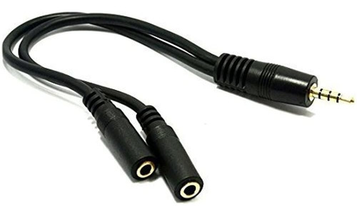 Masterstor Stereo Jack Splitter Cable3.5mm Macho A 2 X Hembr