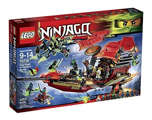 Kit De Construcción De Ninjago 70738 Vuelo Final Destiny's