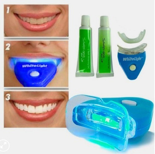Pasta Para Blanquear Los Dientes Con Luz Blanqueadora