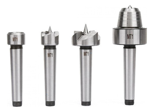 4pcs Mt1 / Mt2 Arbor Live Center Torno De Madera Drive Spur