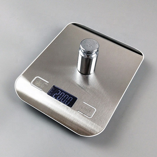 Imagen 2 de 3 de Balanza Gramera Digital De Cocina 5000 Gramos 5 Kilos Tara