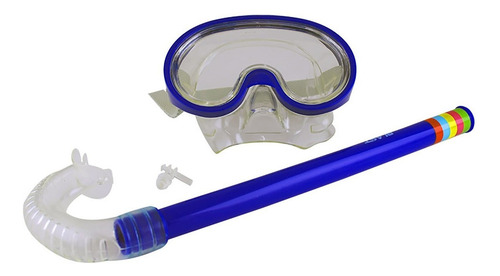 Imagen 2 de 3 de Combo Set Blast Snorkel & Visor Rey