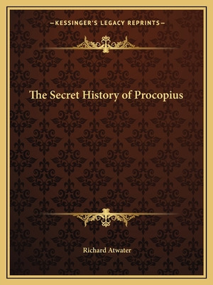 Libro The Secret History Of Procopius - Atwater, Richard