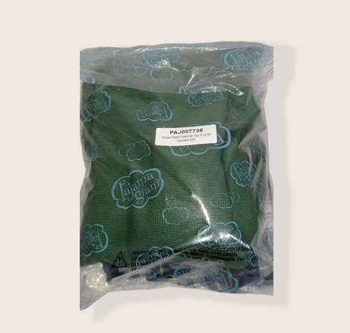 Pijama Cuadros Escoceses Tartán Mujer Talla S / M Pajamagram