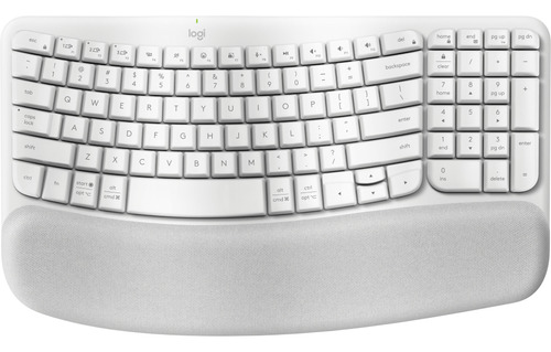 Teclado Wave Key Rf Inalámbrico + Bluetooth Qwerty Español B