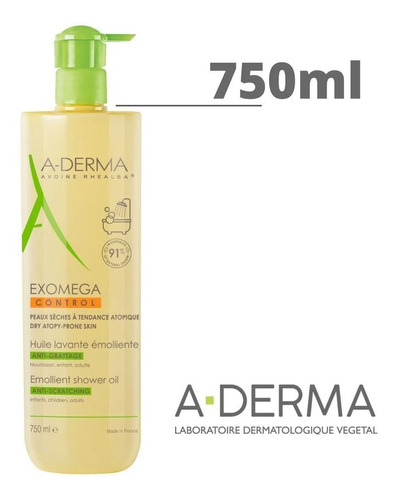 Aceite Exomega Aderma 750ml - mL a $195