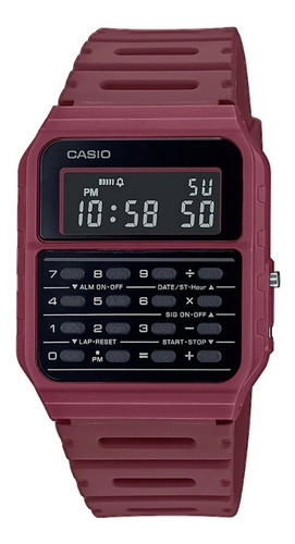 Relógio de calculadora Casio CA-53wf 4b Retro Vintage Classic