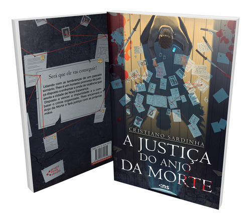 A Justiça Do Anjo Da Morte, De Cristiano Sardinha. Editora Novo Século, Capa Mole Em Português, 2023