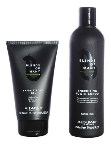 Alfaparf Blends Of Many Shampoo Energizante 250ml + Gel Extr