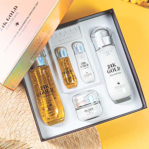 Paquete 3 Productos Signature Hidratante Con Oro 24 Quilates