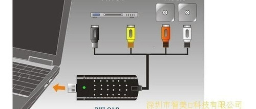 Imagen 5 de 5 de Easycap Usb 2.0 Tv Video Audio Vhs Vcr A Dvd Hdd Convertidor