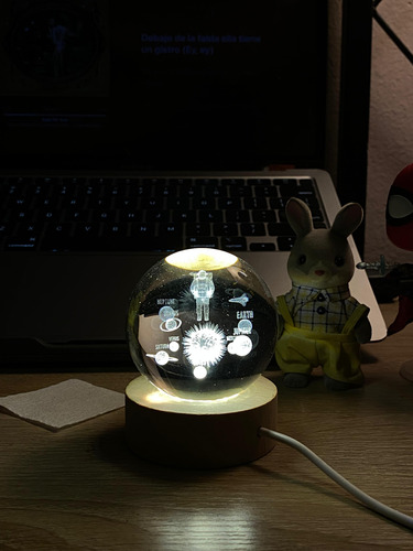 Esferas De Cristal 3d Iluminadas - Regalo Único Y Original