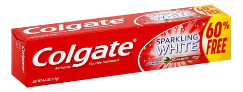 Colgate Sparkling White Whitening Crema Dental Canela