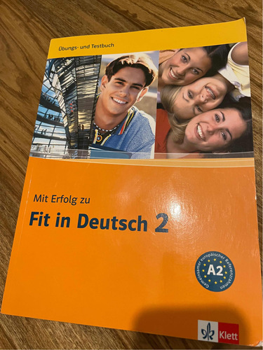 Fit In Deutsch2 A2 Übungs Testbusch Klett Como Nuevo!