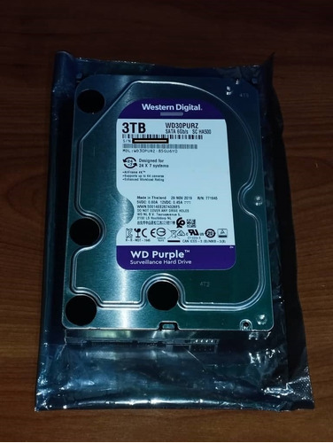 Disco Duro Western Digital 3tb Purpura