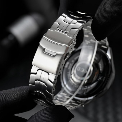 Reloj Inteligente Deportivo Táctil Con 2 Mallas Para Hombres Blanco Acero Inoxidable Y Silicona Dorado Dorado