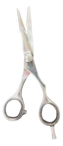 Tesoura De Cortar Cabelo Fio Navalha Prata 5,0 Cod 514