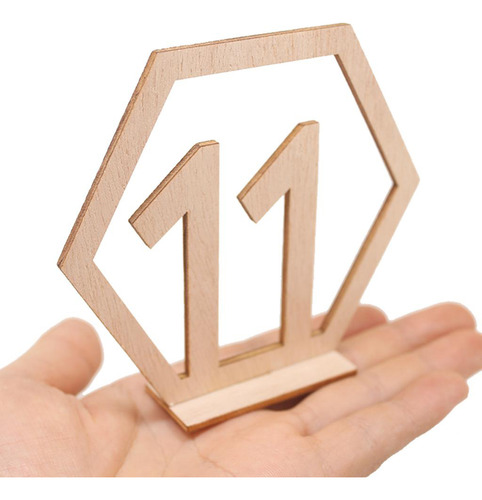Números De De Madeira 1 20 Conjunto De Decoração Diy