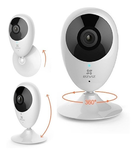 Camara Ip Ezviz Cv206 720hd Cmos Inalambrico Interior