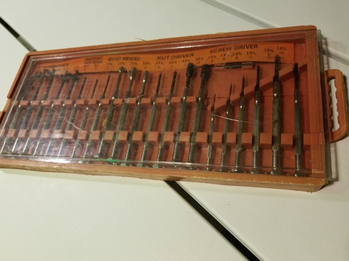 Juego Llaves/destornilladores Precision (importados) $2000.