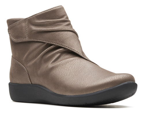 Bota Mujer Cuero Cómodas Clarks Sillian Tana 061.37569