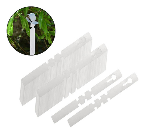 3 X 3x100 Etiquetas De Plástico Para Jardín, 3 Piezas