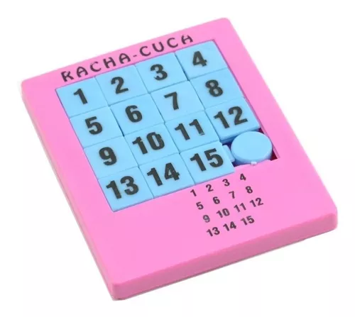 Kit 6 Racha Cuca Brinquedo Prenda Lembrancinha Puzzle Numero