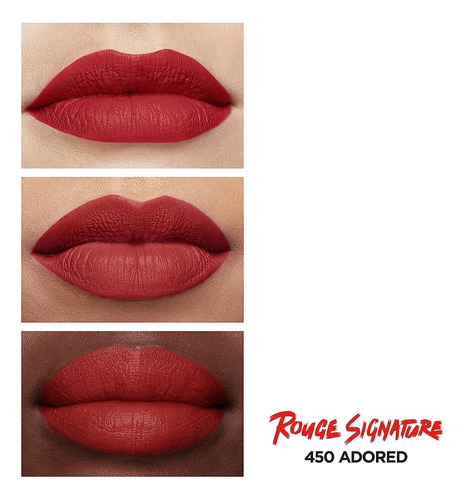 L'oréal Rouge Signature Labial Mate
