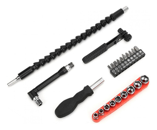 Extensión De Taladro De Destornillador Flexible 23 Piezas