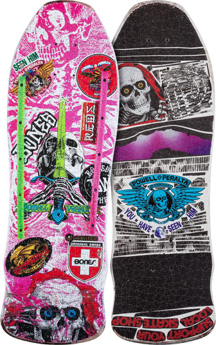 Powell Peralta Skull & Sword Geegah Skateboard Deck Puzzle .
