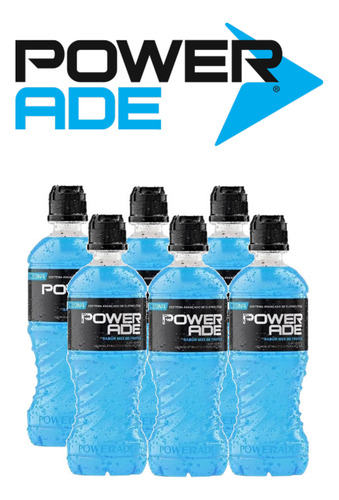 Isotônico Powerade Mountain Blast 6x500ml