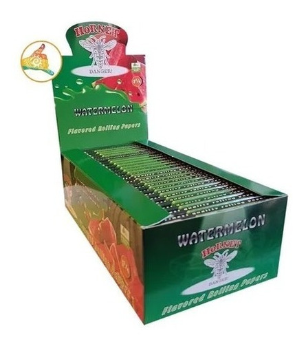 Papel Hornet Watermelon 50 Libritos / Lamanoworld