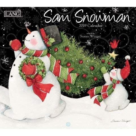 Sam Snowman 2019 Calendar