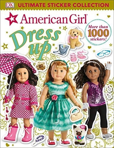 Book : Ultimate Sticker Collection American Girl Dress-up -