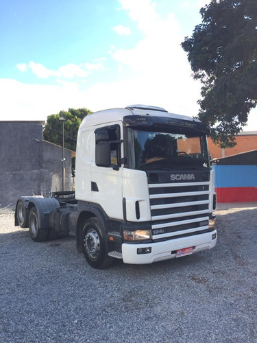 Imagem 3 de 9 de Scania R124 La 360 Branco 2004