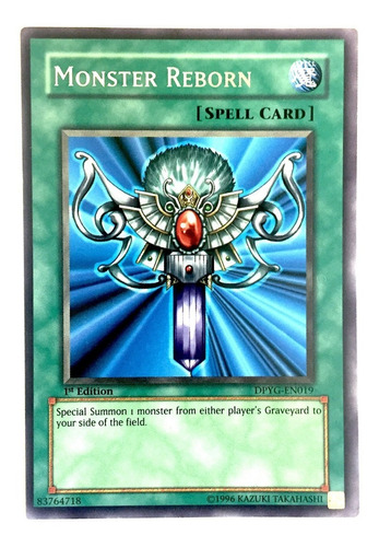 Yugioh Monster Reborn Dpyg-en019 Rare 1st Rc