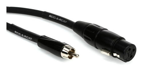Cable Xlr Hembra A Rca 1.5 M Serie Black Roland Rcc-5-rcxf