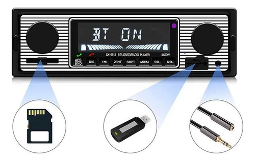 Reproductor Mp3 Bluetooth Estéreo Para Coche Sx-5513