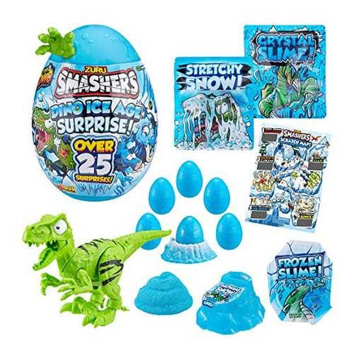 Huevo Sorpresa Smashers Dino Ice Age Con 25+ Sorpresas