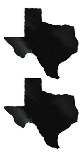 Calcomanía Reflectante Texas 2.5  - Pack 2, Negro