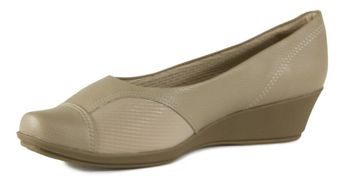 Imagem 4 de 6 de Sapato Anabela Feminino Piccadilly 144062 - Joanete