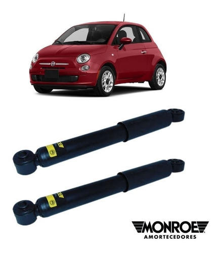 Par Amortecedores Traseiros Fiat 500 1.4 2007 2008 2009 2010