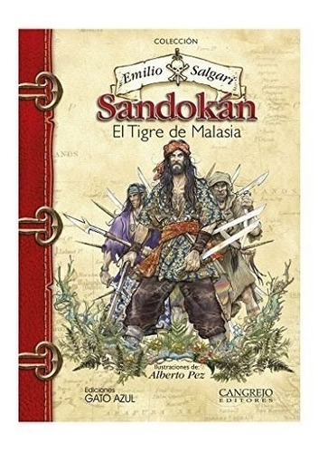 Libro Sandokan , El Tigre De Malasia De Emilio Salgari
